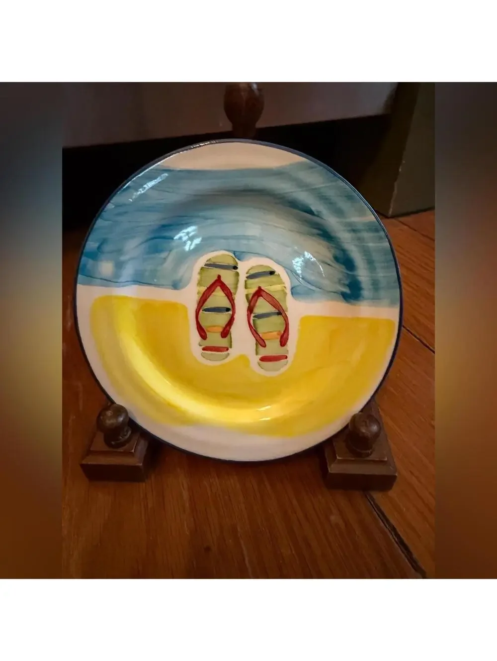 Sur La Table  Vintage Summer Ocean Beach Tray & accessories
